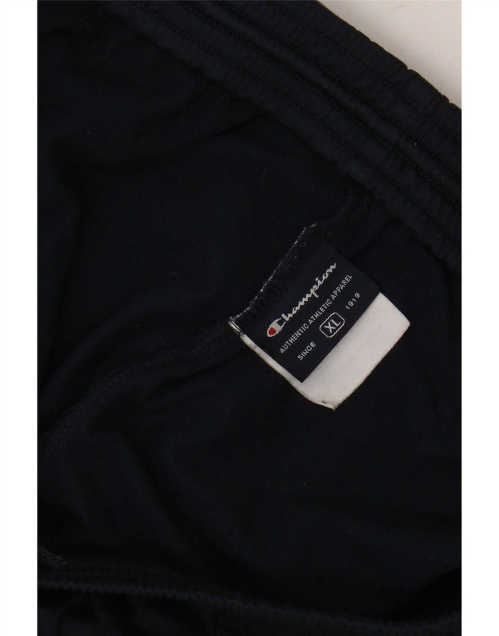 Calça de treino masculina Champion XL azul marinho poliéster