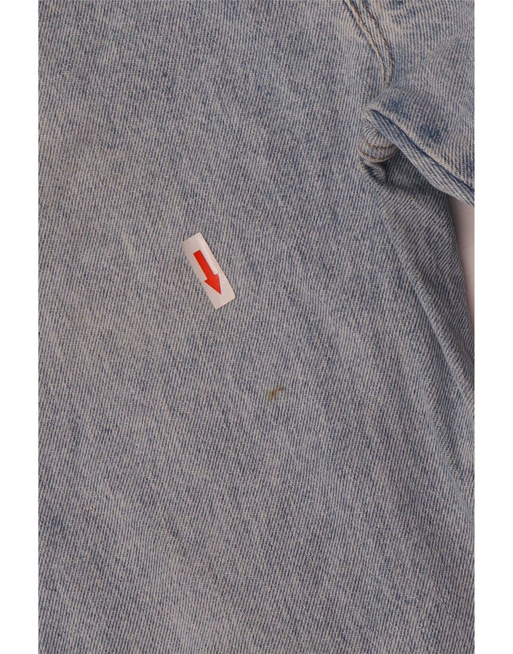 Jeans Wrangler feminino reto W30 L32 algodão azul