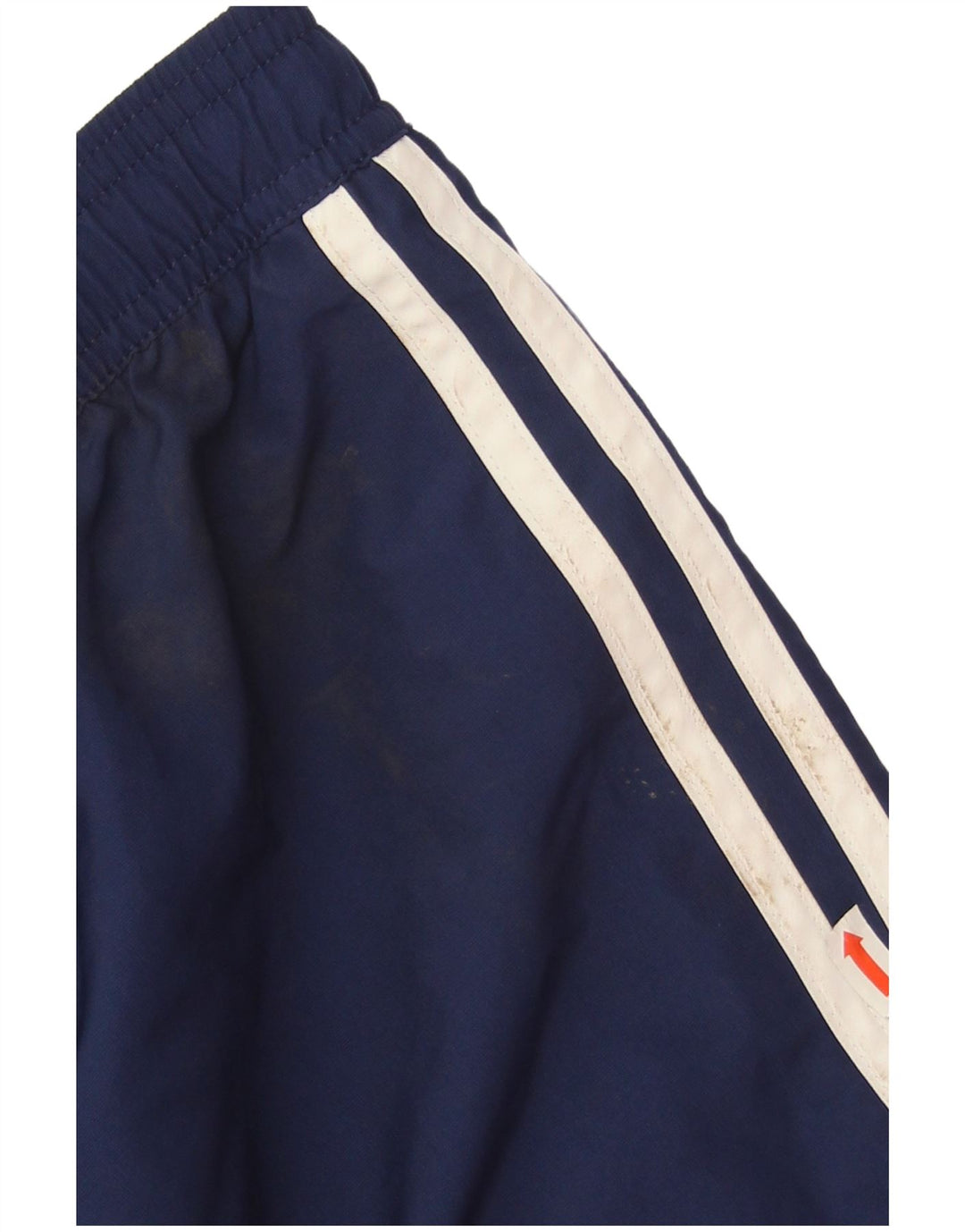 Calça de treino masculina Adidas Joggers grande poliéster azul marinho