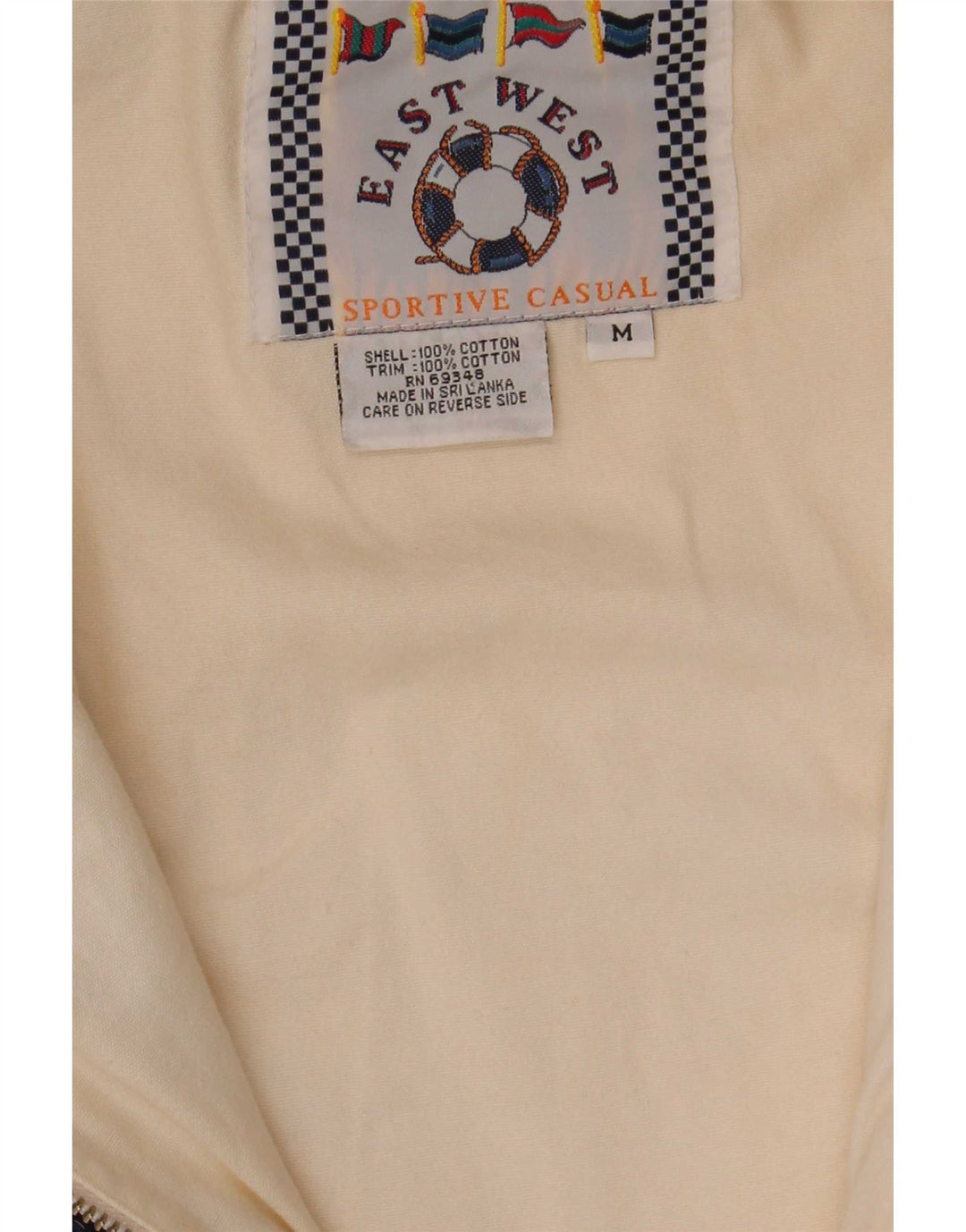 Jaqueta masculina de moletom com capuz East West, algodão colorblock vermelho médio