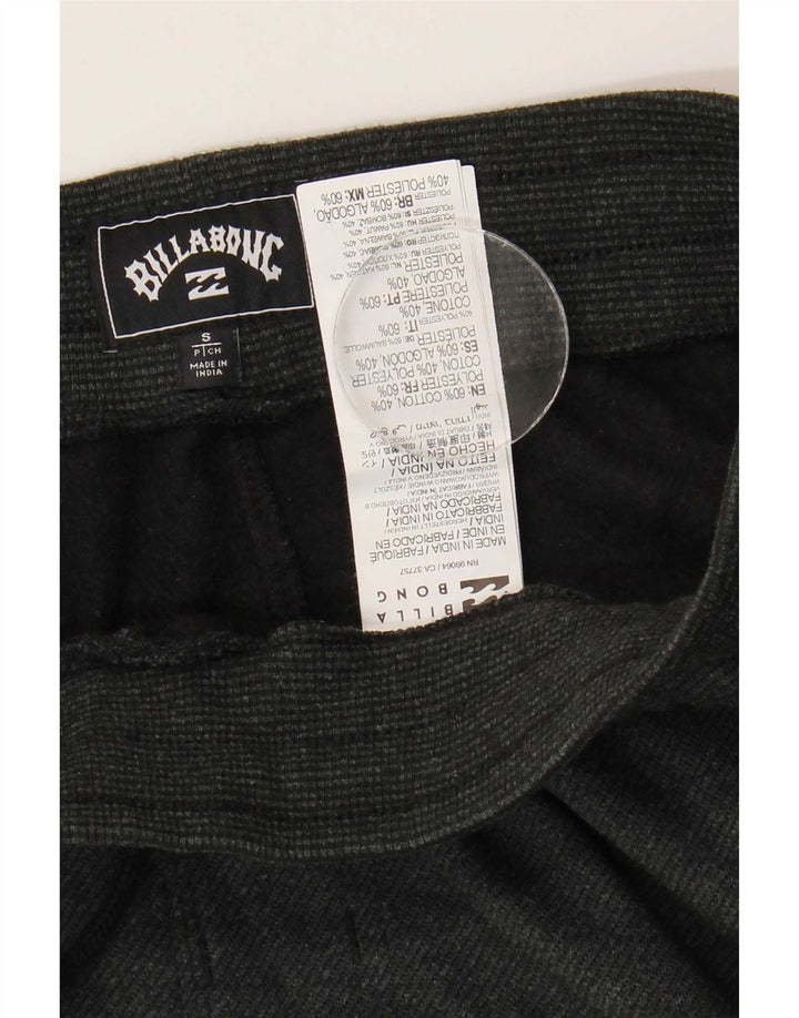 Calça de treino masculina Billabong joggers pequeno algodão cinza