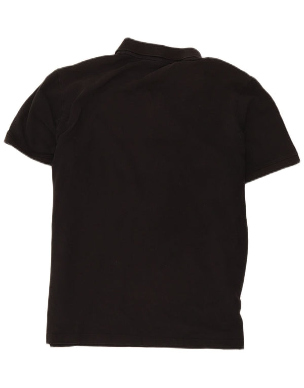 Camisa polo masculina Puma grande algodão preto
