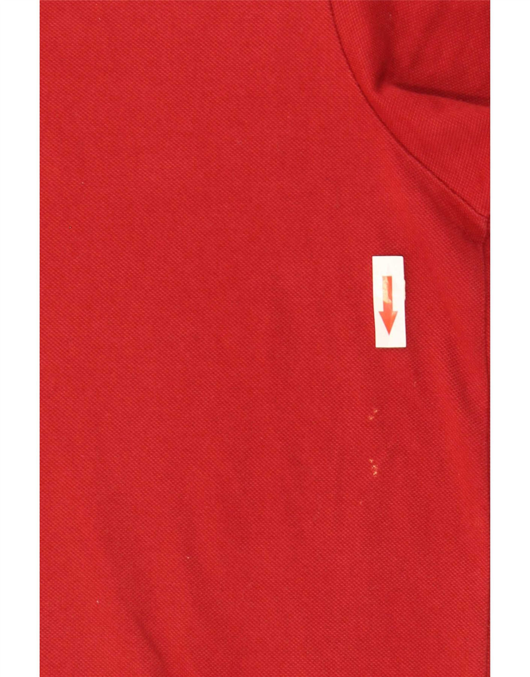 Camisa polo masculina Champion Easy Fit grande algodão vermelho