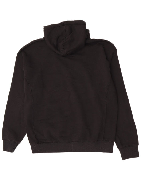 Pull & Bear Mens Marvel Graphic Hoodie Jumper Grande Poliéster Preto
