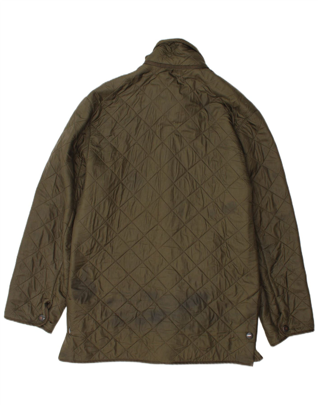 Jaqueta acolchoada masculina Barbour UK 36 poliamida verde pequena