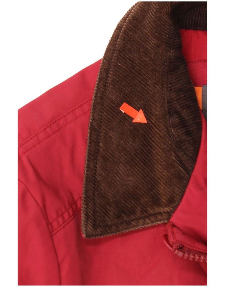 Jaqueta utilitária masculina Ben Sherman UK 40 grande vermelha