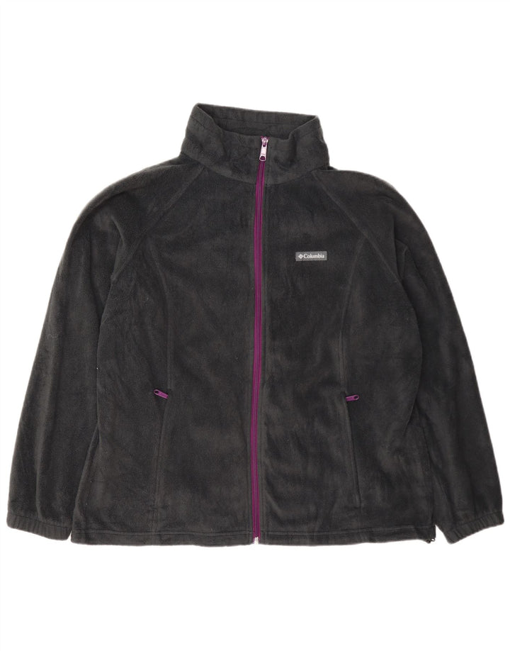 Jaqueta de lã masculina Columbia UK 42 XL poliéster cinza