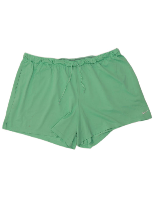 Shorts esportivos masculinos Nike Dri Fit 2XL verde poliéster