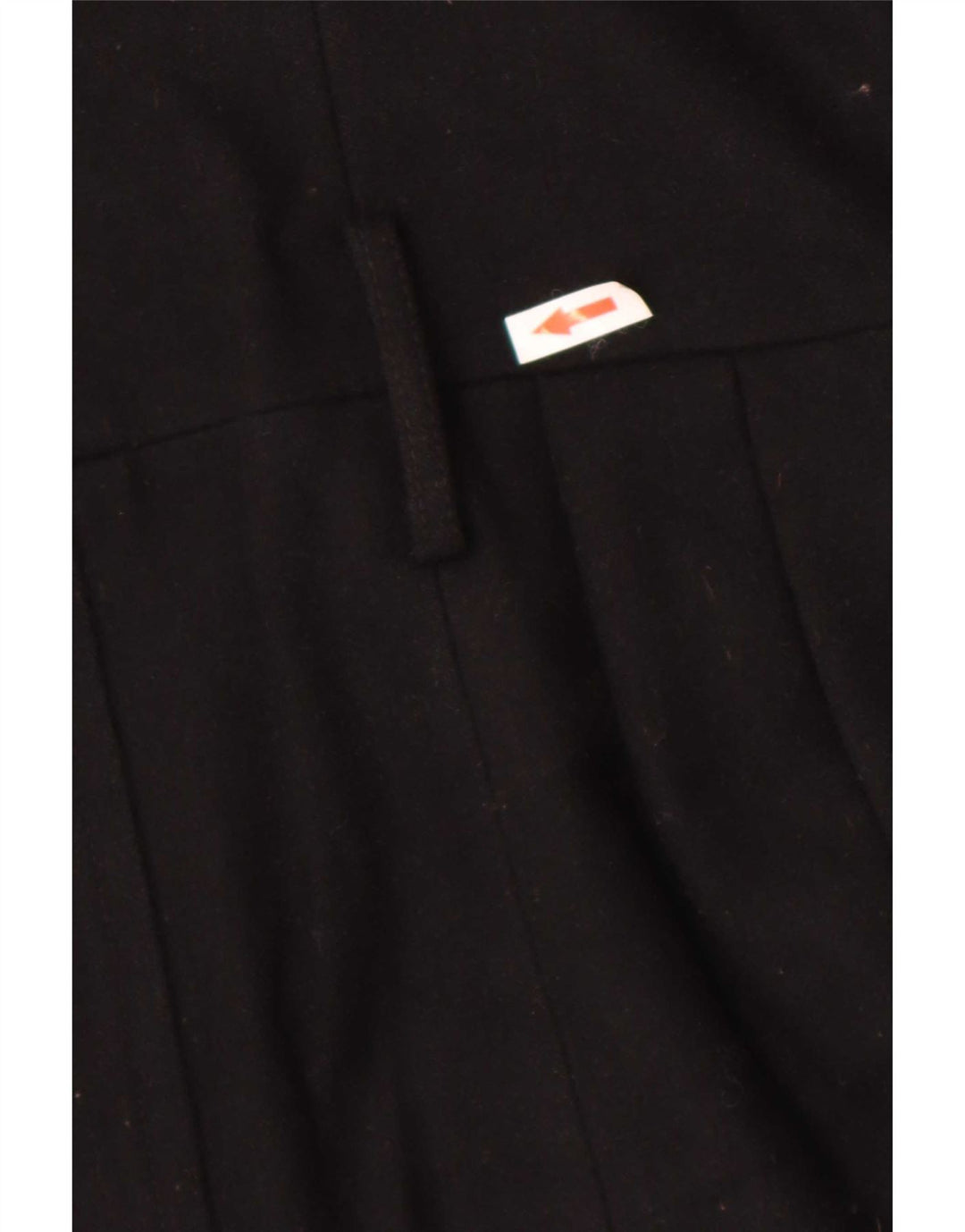 Sobretudo feminino Topshop UK 8 pequeno lã preta