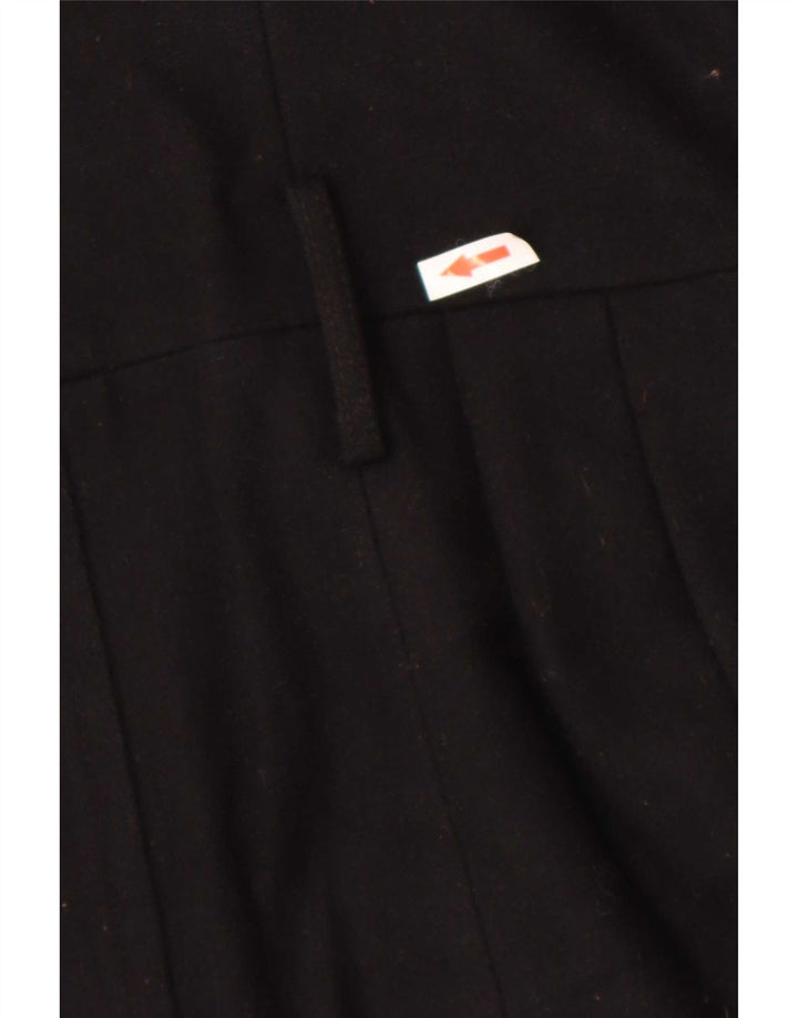 Sobretudo feminino Topshop UK 8 pequeno lã preta