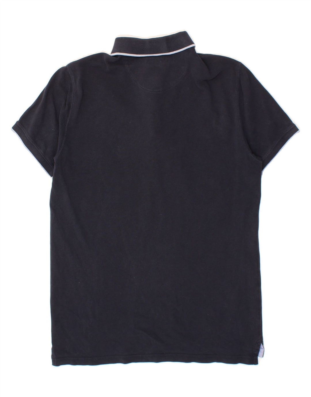 MASSIMO DUTTI Mens Polo Shirt Small Navy Blue Vintage Massimo Dutti and Second-Hand Massimo Dutti from Messina Hembry 
