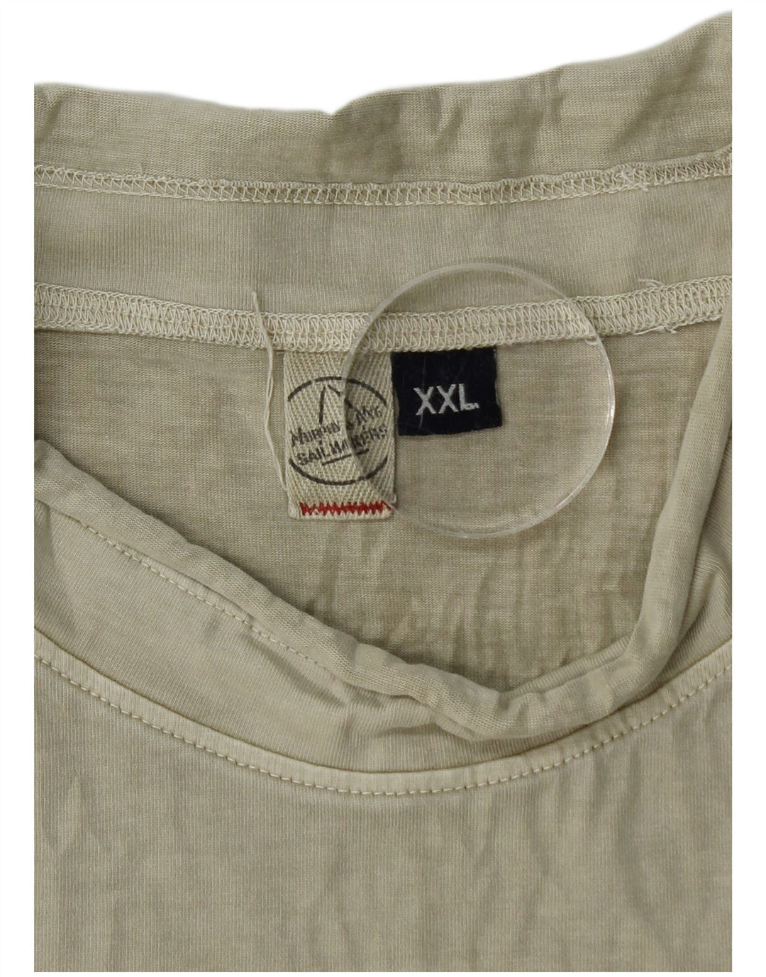 Murphy & Nye Camiseta masculina Marine Heritage gráfica manga comprida 2XL algodão cáqui