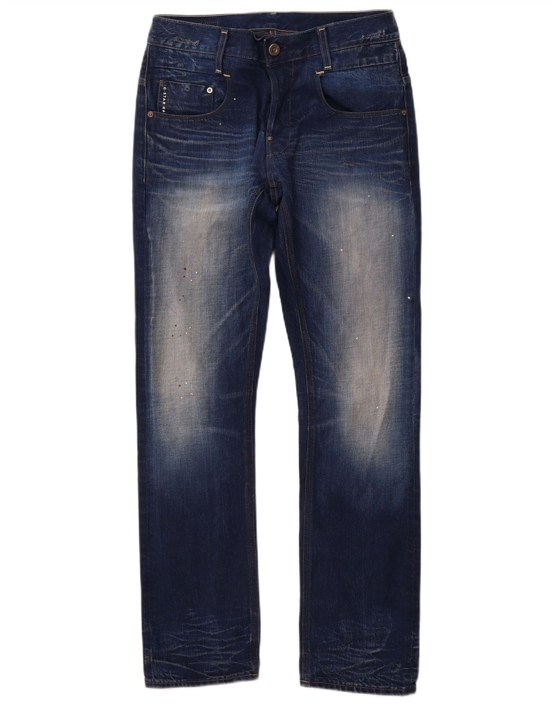 Jeans retos masculinos G-STAR W33 L32 algodão azul