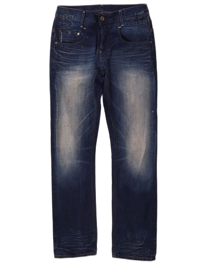 Jeans retos masculinos G-STAR W33 L32 algodão azul