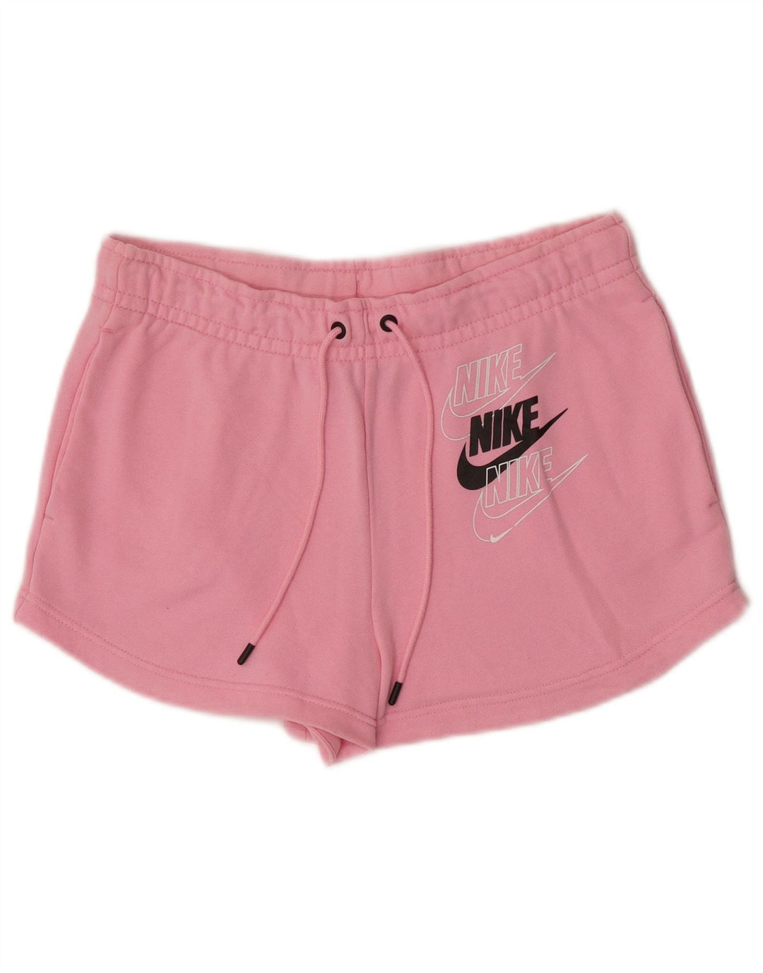 Shorts esportivos gráficos femininos Nike UK 10 pequeno rosa
