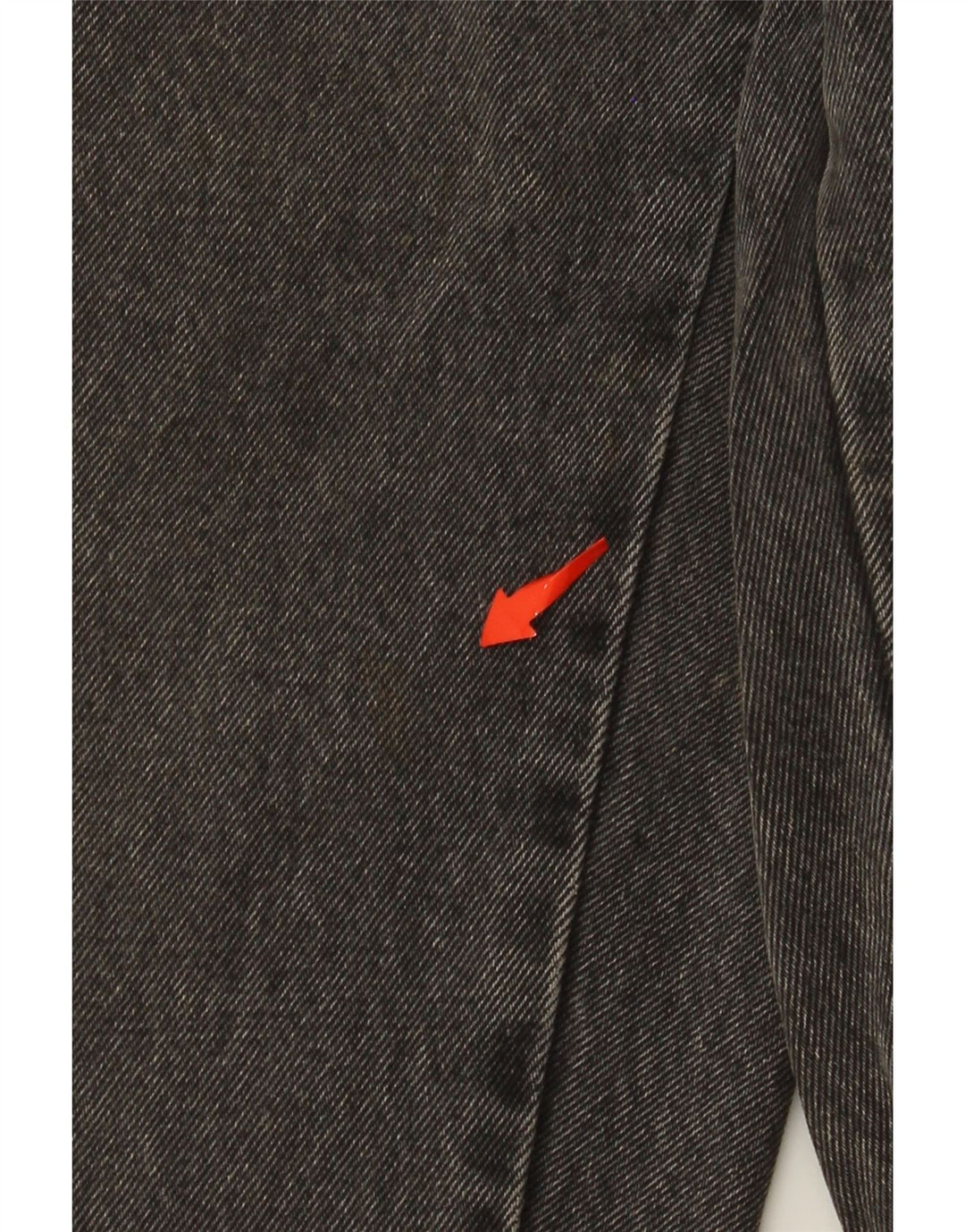 Jeans cônicos femininos VINTAGE W32 L30 cinza