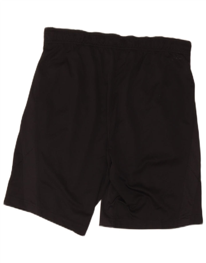 Shorts esportivos masculinos Reebok médio preto poliéster