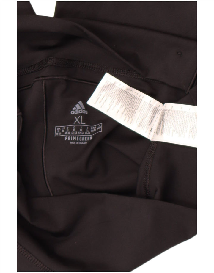 Leggings Adidas Mulher UK 20/22 XL Preto Poliéster
