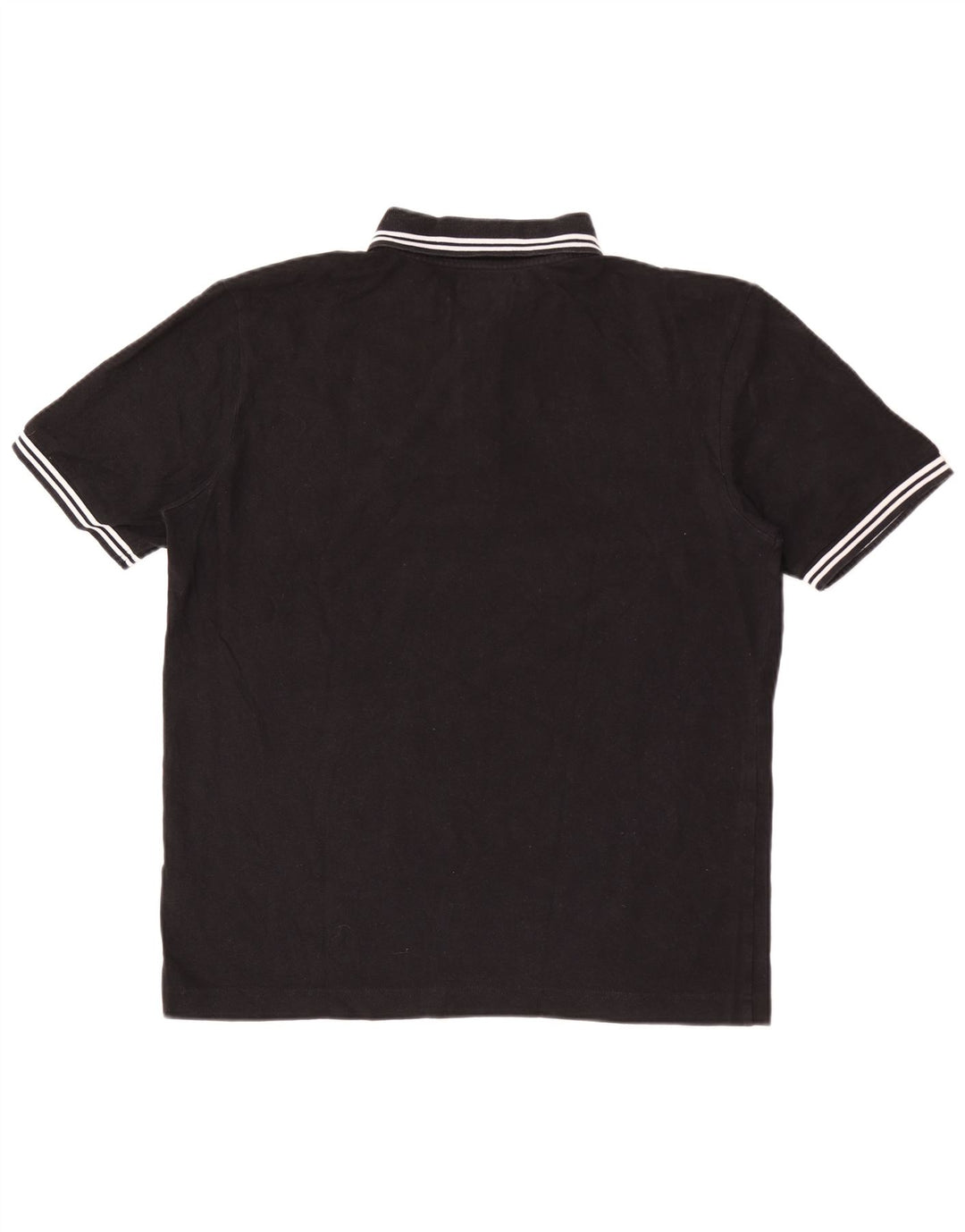 Camisa polo masculina Kappa grande algodão preto