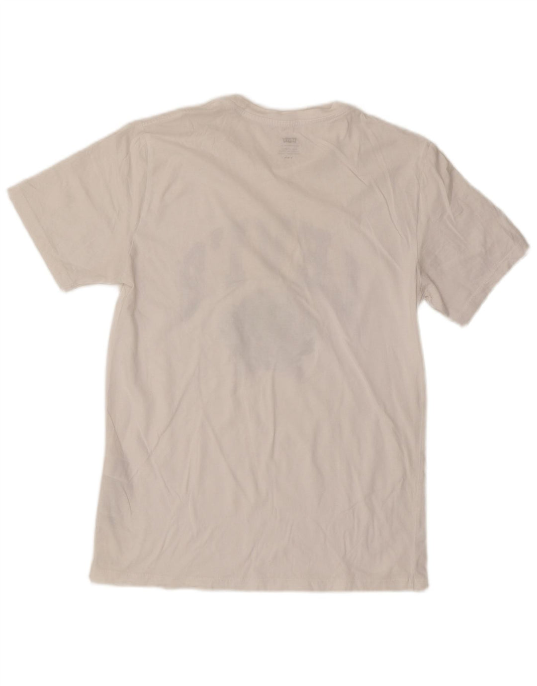 Camiseta gráfica masculina Levi's Top médio algodão branco