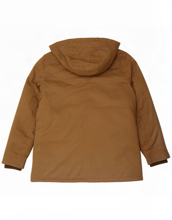Jaqueta Parka com capuz para meninas Zara 13-14 anos cáqui