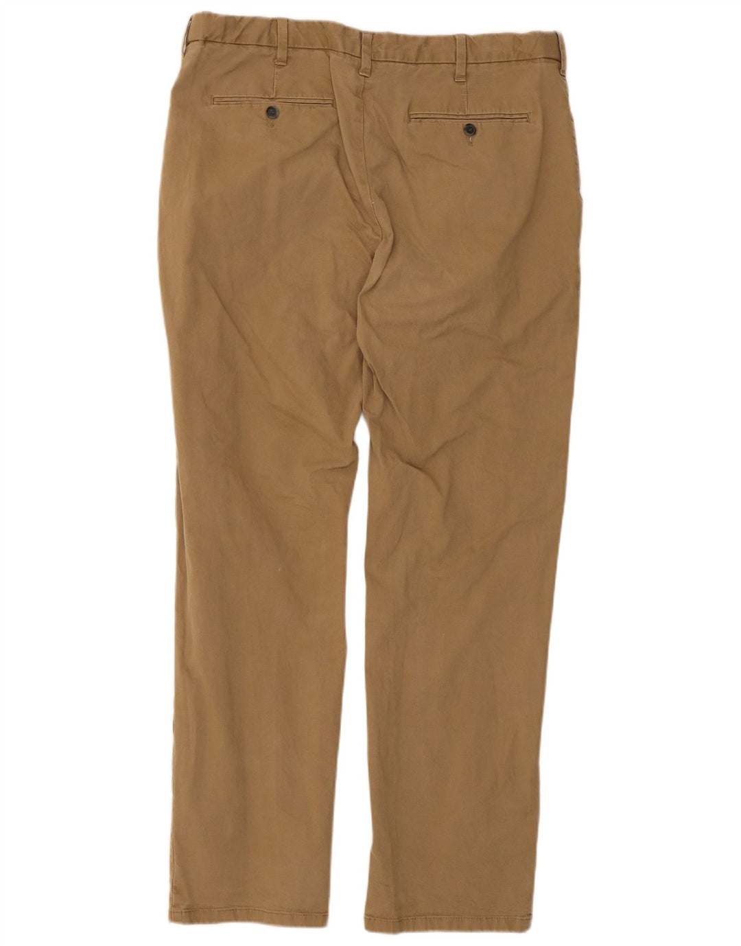 Calça Chino Masculina Marks & Spencer Regular Fit W38 L33 Algodão Bege