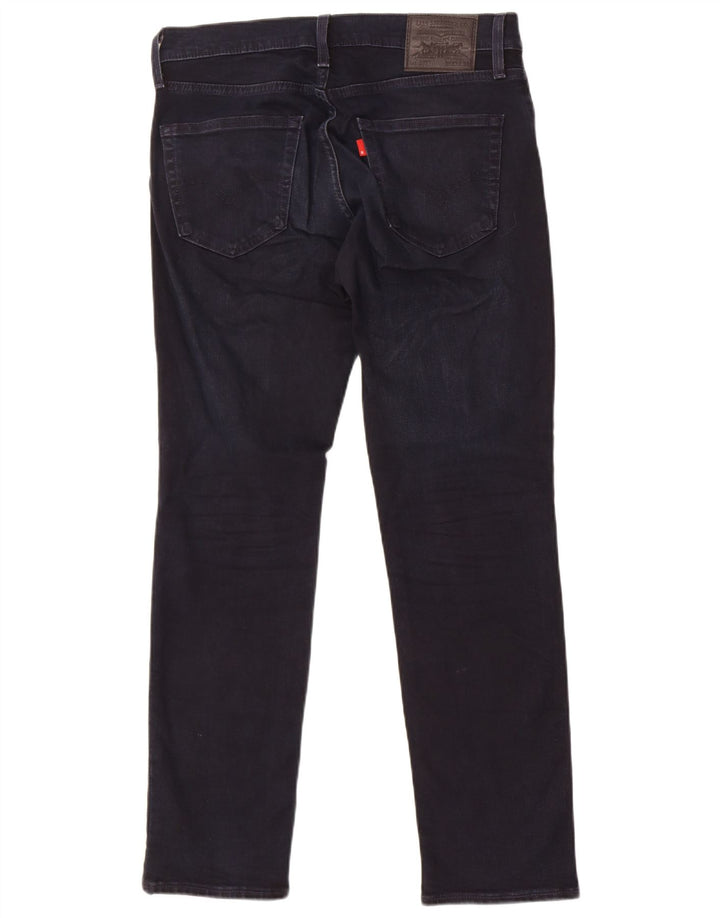 Levi's Masculino 511 Slim Jeans W33 L30 Azul Marinho Algodão