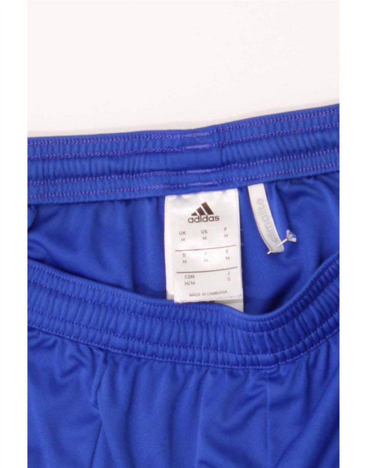 Adidas Masculino Climalite Sport Shorts Médio Azul Colorblock Poliéster