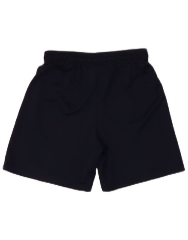 Shorts esportivos Nike Boys Dri Fit 12-13 anos grandes azul marinho poliéster