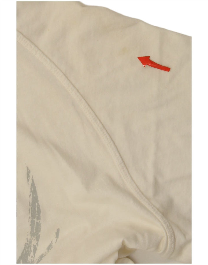 Camiseta gráfica masculina Murphy & Nye Top médio branco