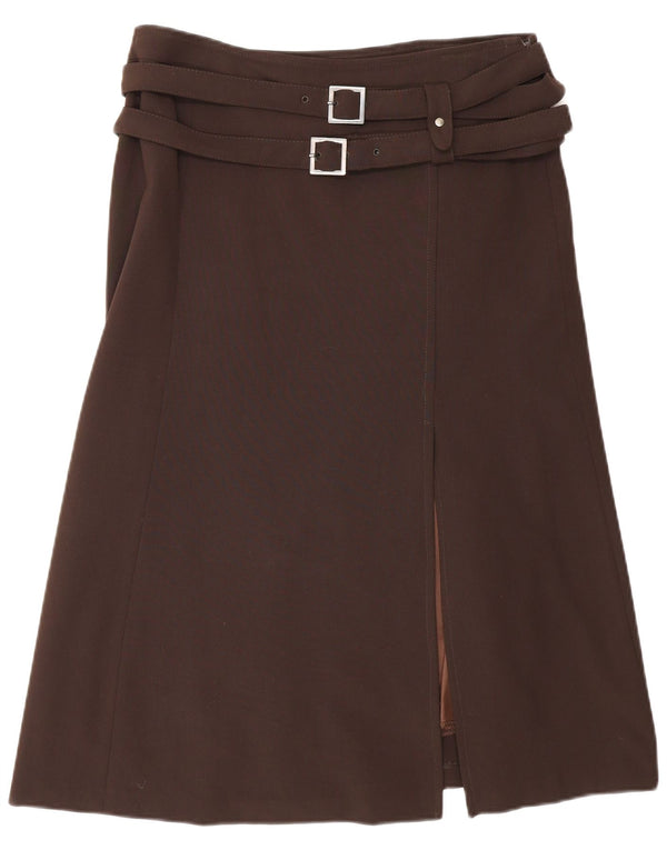 Saia feminina Atos Lombardini W30 médio marrom