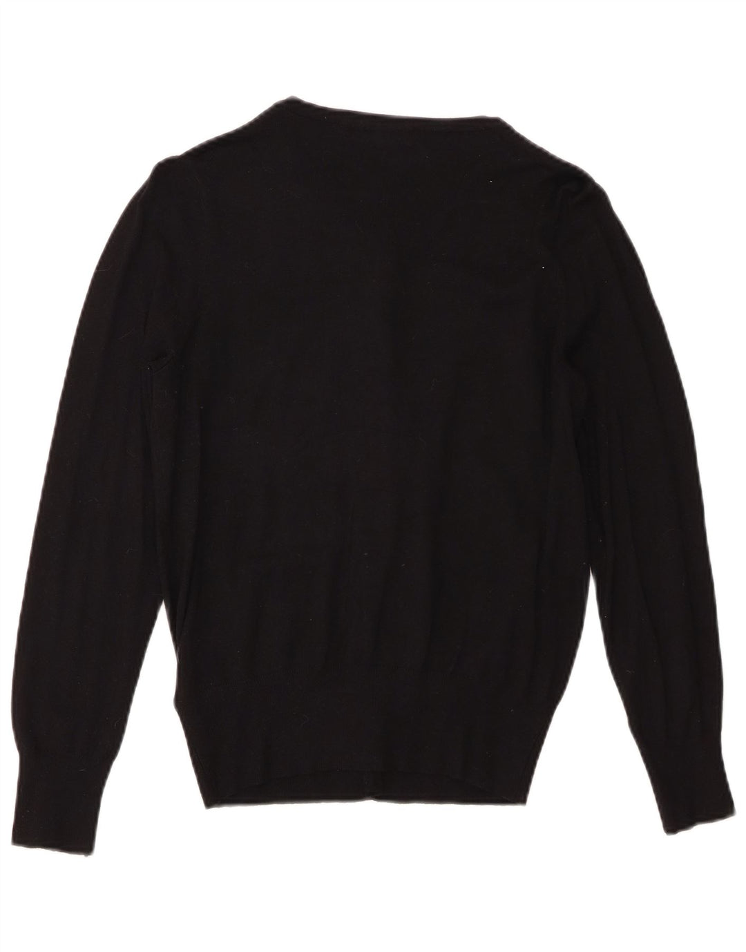 Suéter cardigã feminino Marks & Spencer Reino Unido 10 pequeno viscose preta