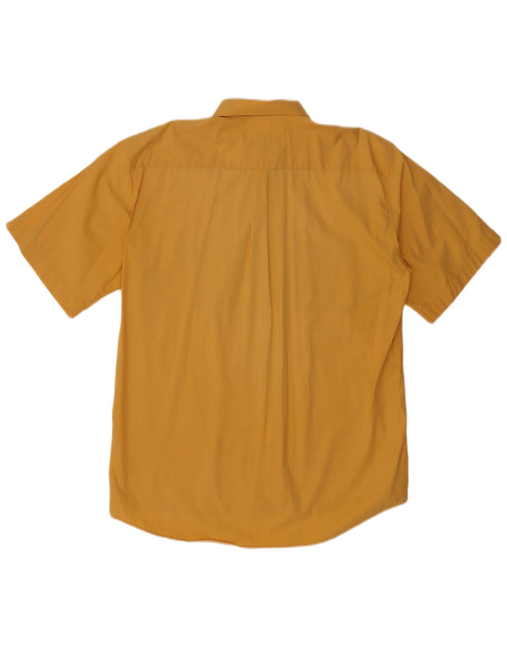 Camisa masculina de manga curta Levi's grande amarela