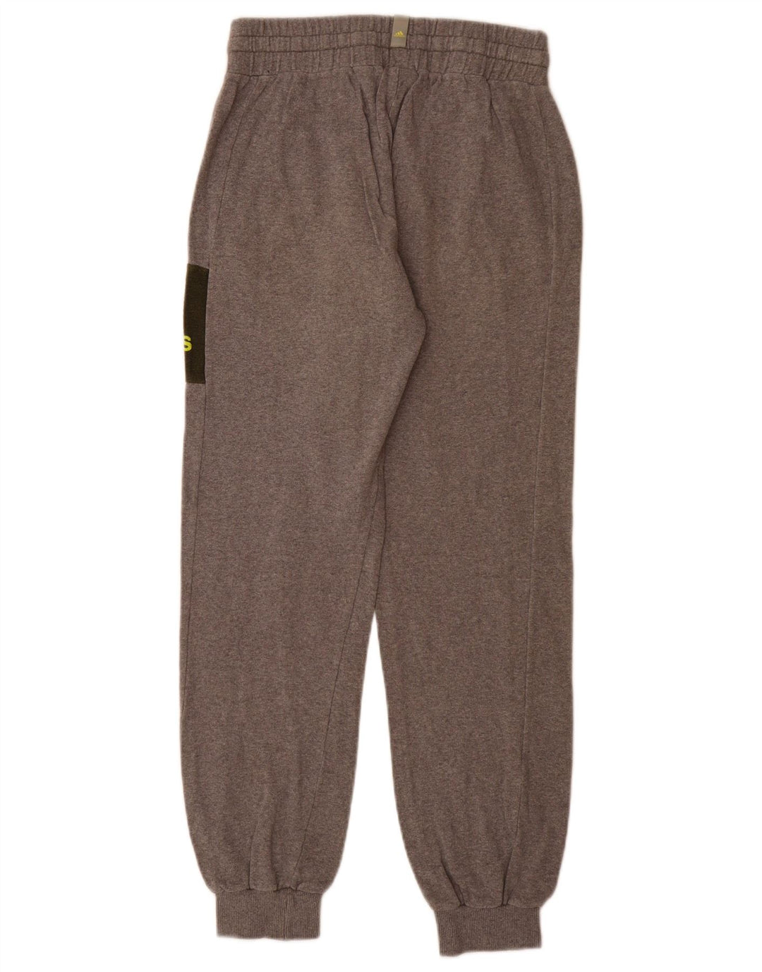 Calças de treino masculinas Adidas Joggers UK 36/38 pequeno algodão cinza