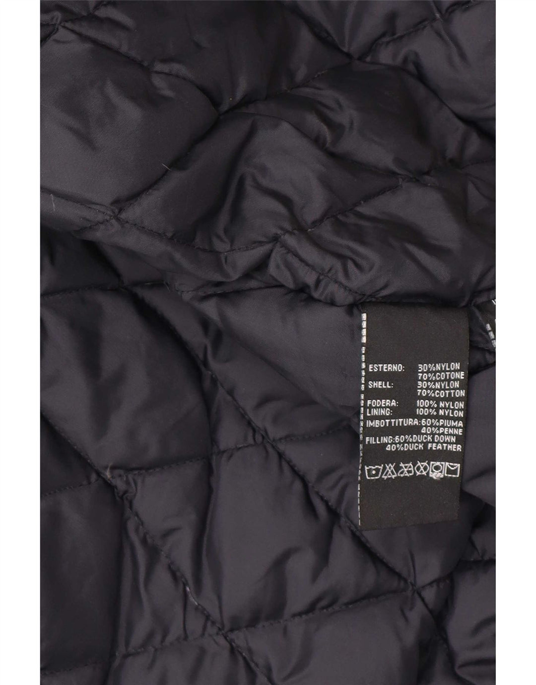 Jaqueta bomber masculina Refrigue UK 42 XL algodão azul marinho