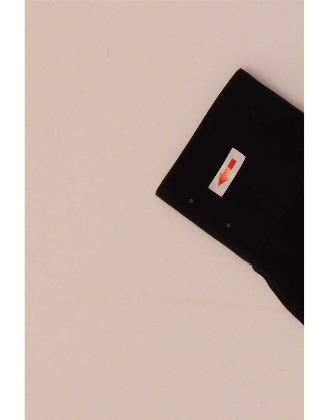 Camisa masculina Reiss de algodão preto médio