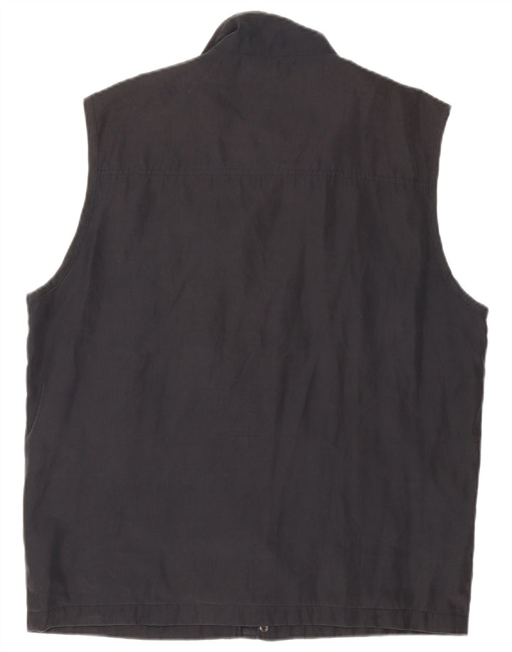 Colete utilitário masculino Wampum UK 42 XL poliéster preto