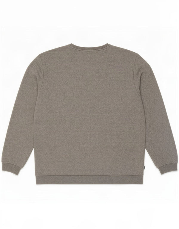 Puma moletom gráfico masculino jumper 4XL algodão manchado cinza
