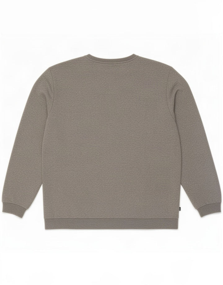 Puma moletom gráfico masculino jumper 4XL algodão manchado cinza