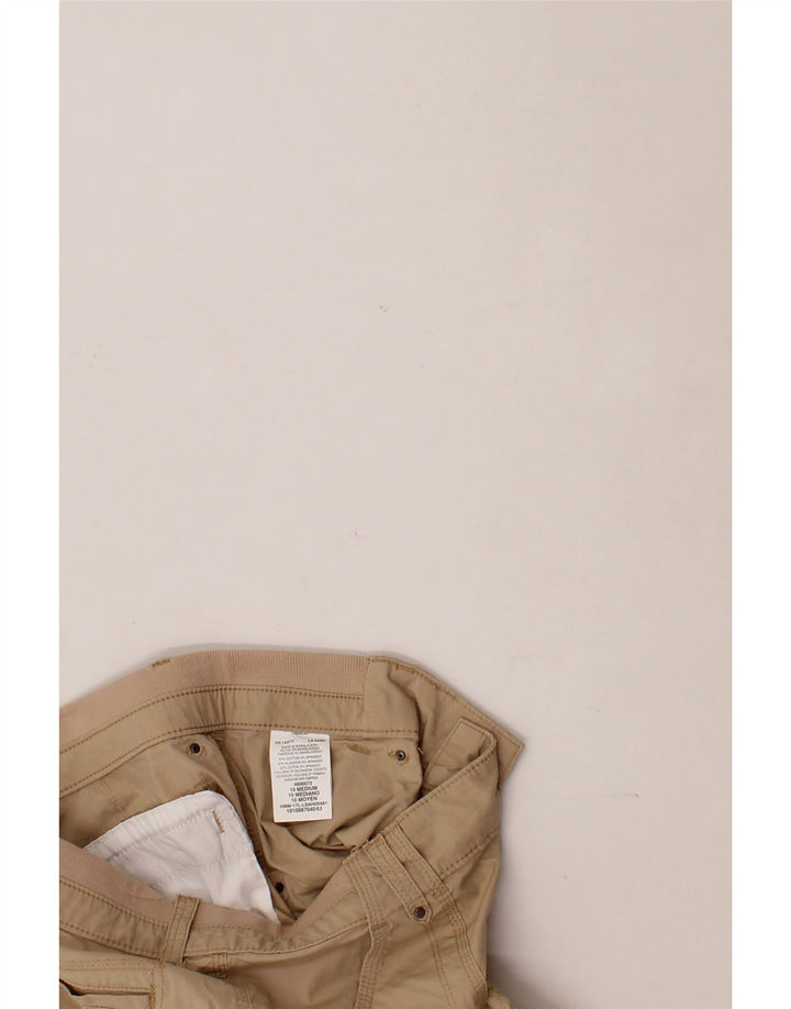 LEE Womens Relaxed Fit Capri Trousers US 10 Large W30 L22 Beige Cotton Vintage Lee and Second-Hand Lee from Messina Hembry 