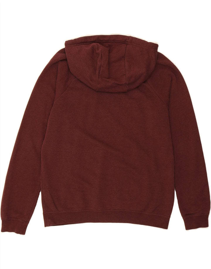 NIKE Mens Hoodie Jumper Small Burgundy Cotton Vintage Nike and Second-Hand Nike from Messina Hembry 