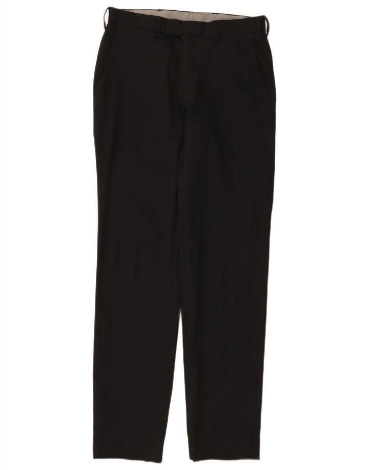 Calça feminina Marks & Spencer Performance Slim Suit W28 L33 preta