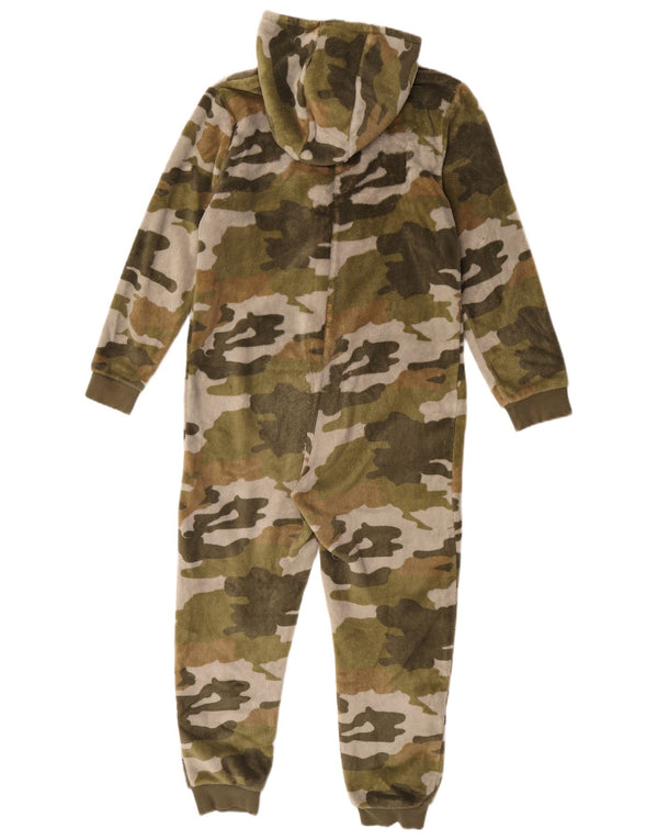 Macacão de manga comprida para meninos Marks & Spencer 11-12 anos camuflagem cáqui
