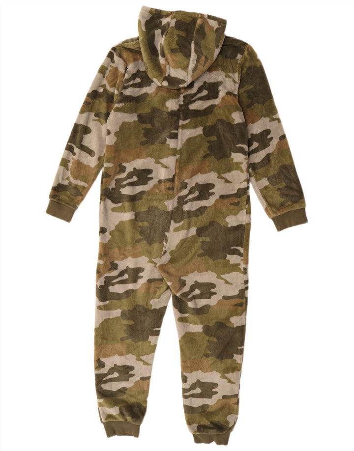 Macacão de manga comprida para meninos Marks & Spencer 11-12 anos camuflagem cáqui