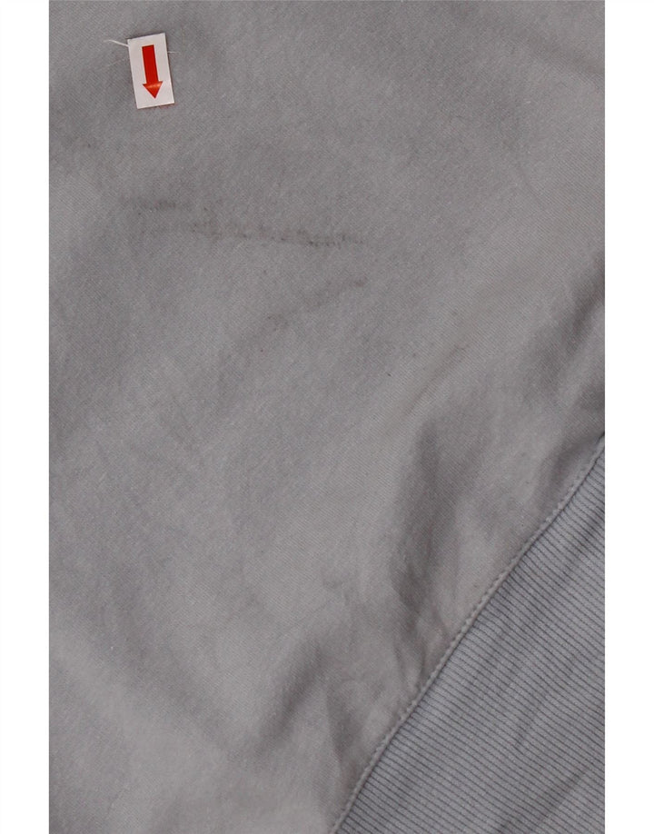 FILA moletom feminino jumper UK 14 algodão azul médio