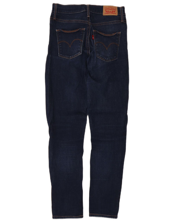 Calça jeans skinny slimming feminina Levi's W26 L30 algodão azul marinho