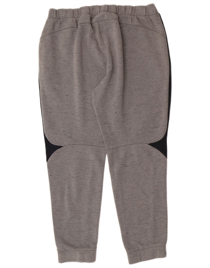 PUMA Mens Tracksuit Trousers Joggers XL  Grey Colourblock
