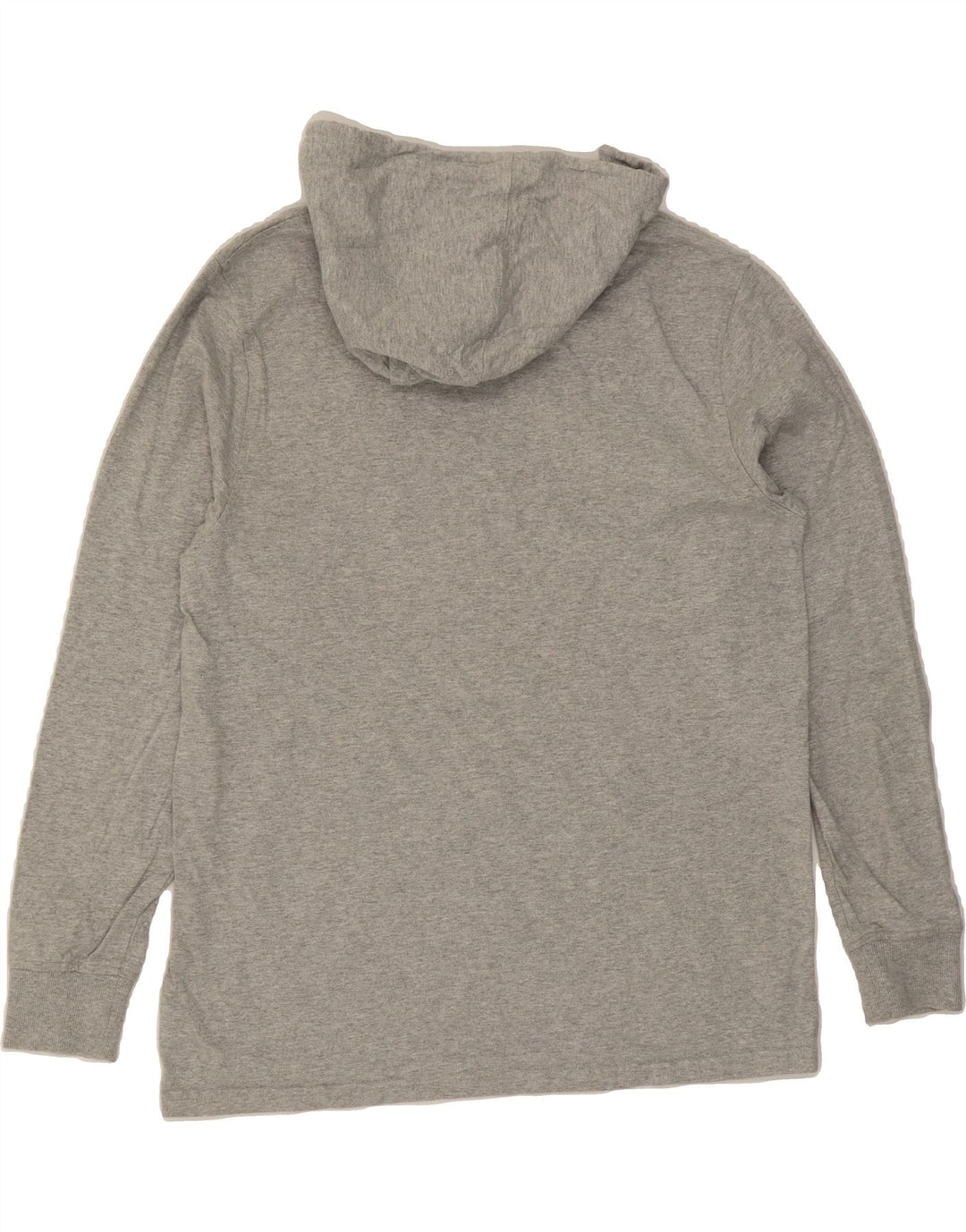 CHAMPION Womens Graphic Hoodie Jumper UK 14 Medium Grey Cotton Vintage Champion and Second-Hand Champion from Messina Hembry 