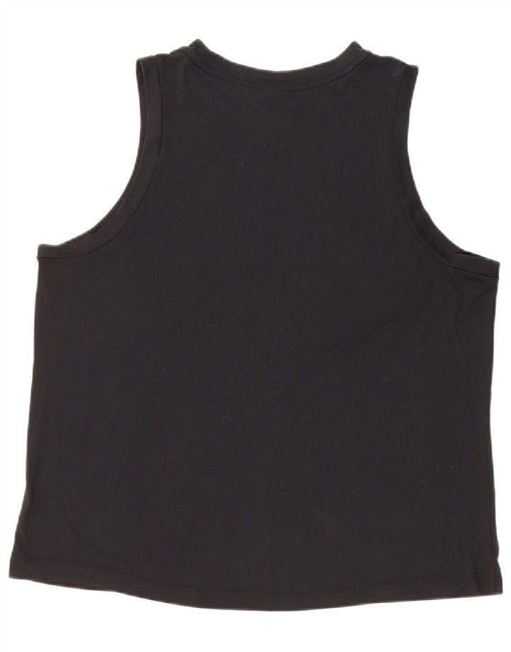 Colete gráfico feminino NIKE UK 16 grande preto