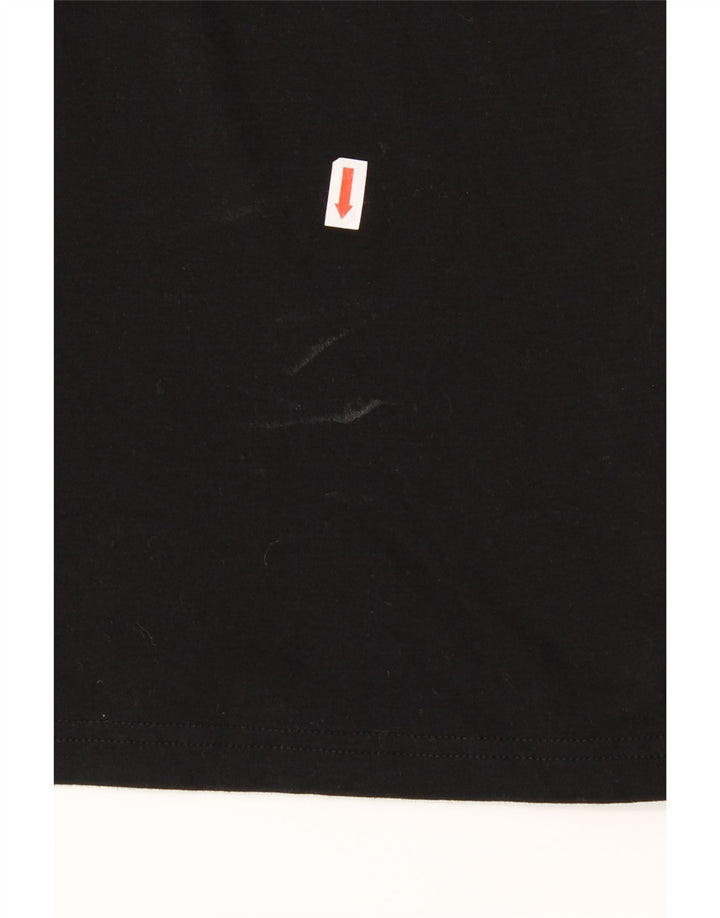 MASSIMO DUTTI Mens T-Shirt Top Large Black Vintage Massimo Dutti and Second-Hand Massimo Dutti from Messina Hembry 